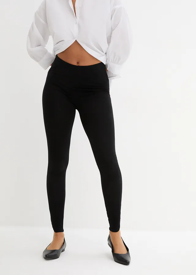 Enkellange leggings • zwart • bonprix online shop