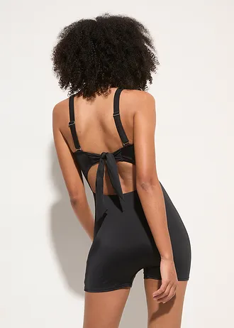 Badpak met gerecycled polyamide • zwart • bonprix online shop