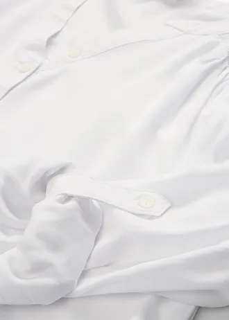 Halenková tunika z měkké viskózy • bílá • bonprix obchod