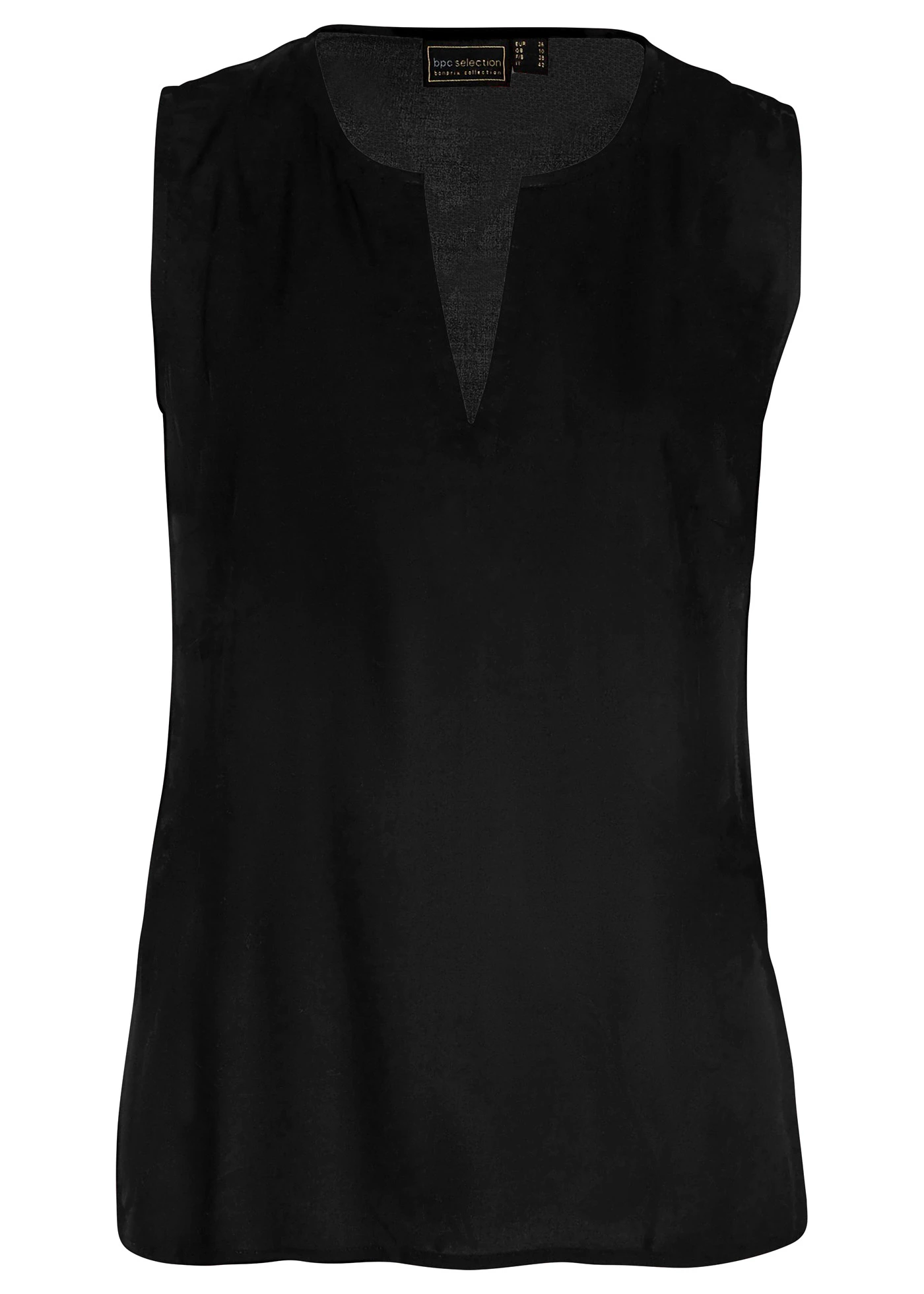 Viskózový top • čierna • obchod bonprix
