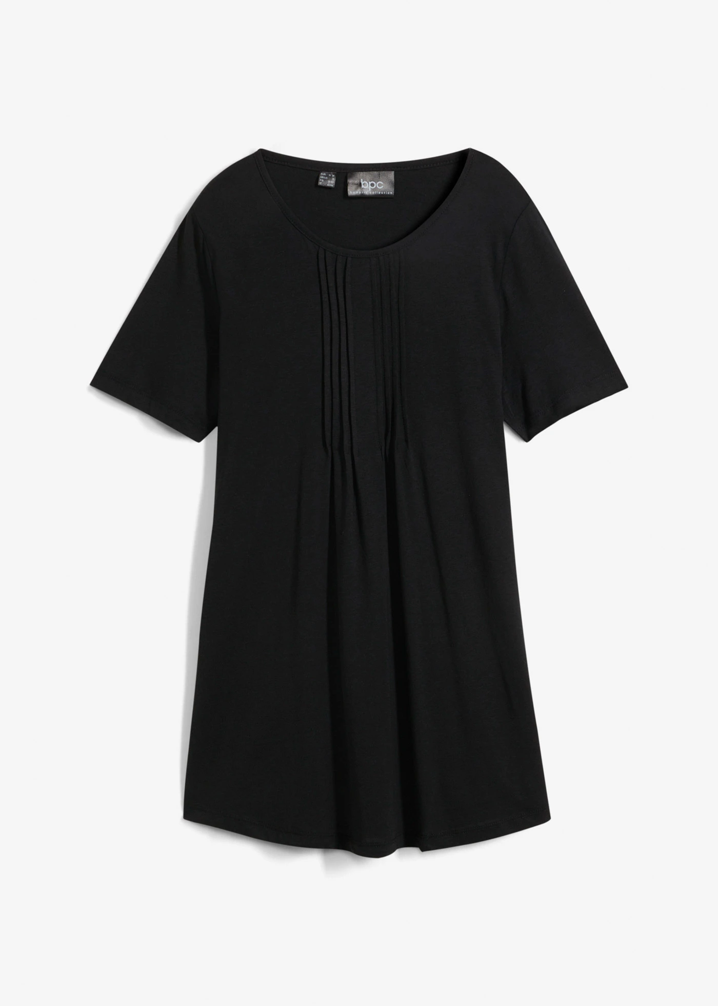 T-shirt évasé • noir • Boutique bonprix