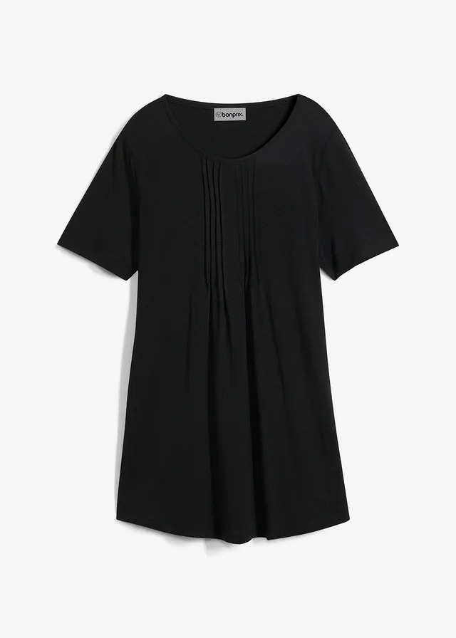 A-fazonú póló • fekete • bonprix áruház