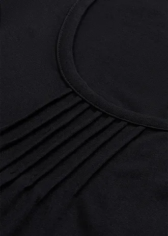 Dlouhé viskózové šaty • černá • bonprix obchod