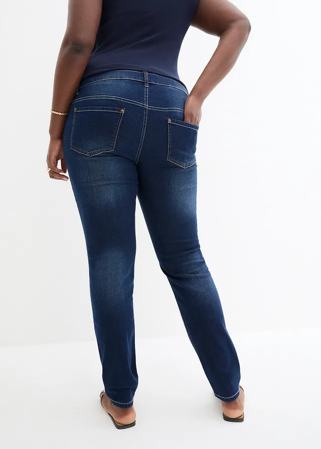 Skinny zwangerschapsjeans, Kleur: nachtblauw denim