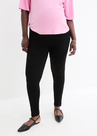 Zwangerschapslegging van biologisch katoen (set van 2), Kleur: 2x zwart