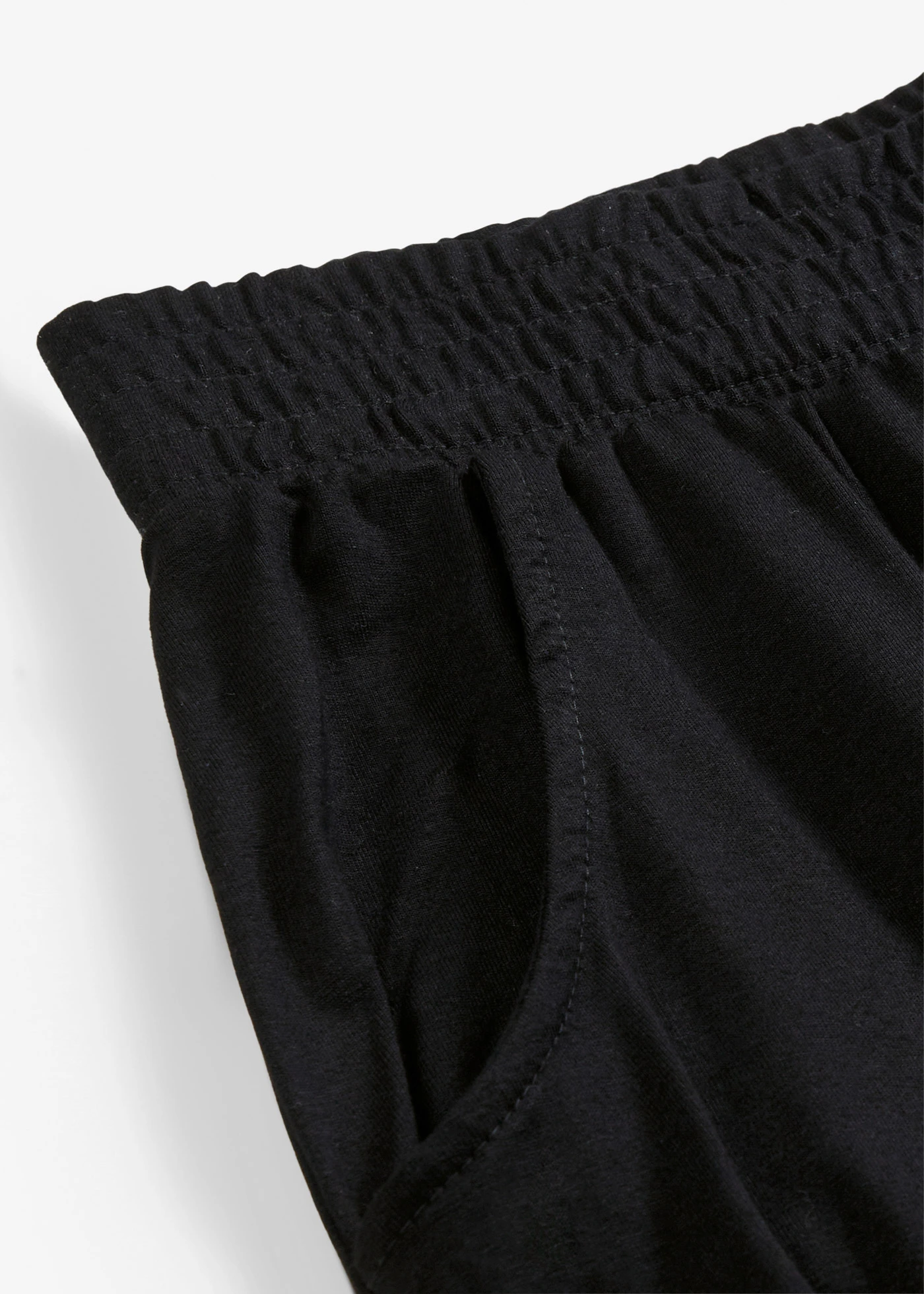 Jersey broek van viscose • zwart • bonprix online shop