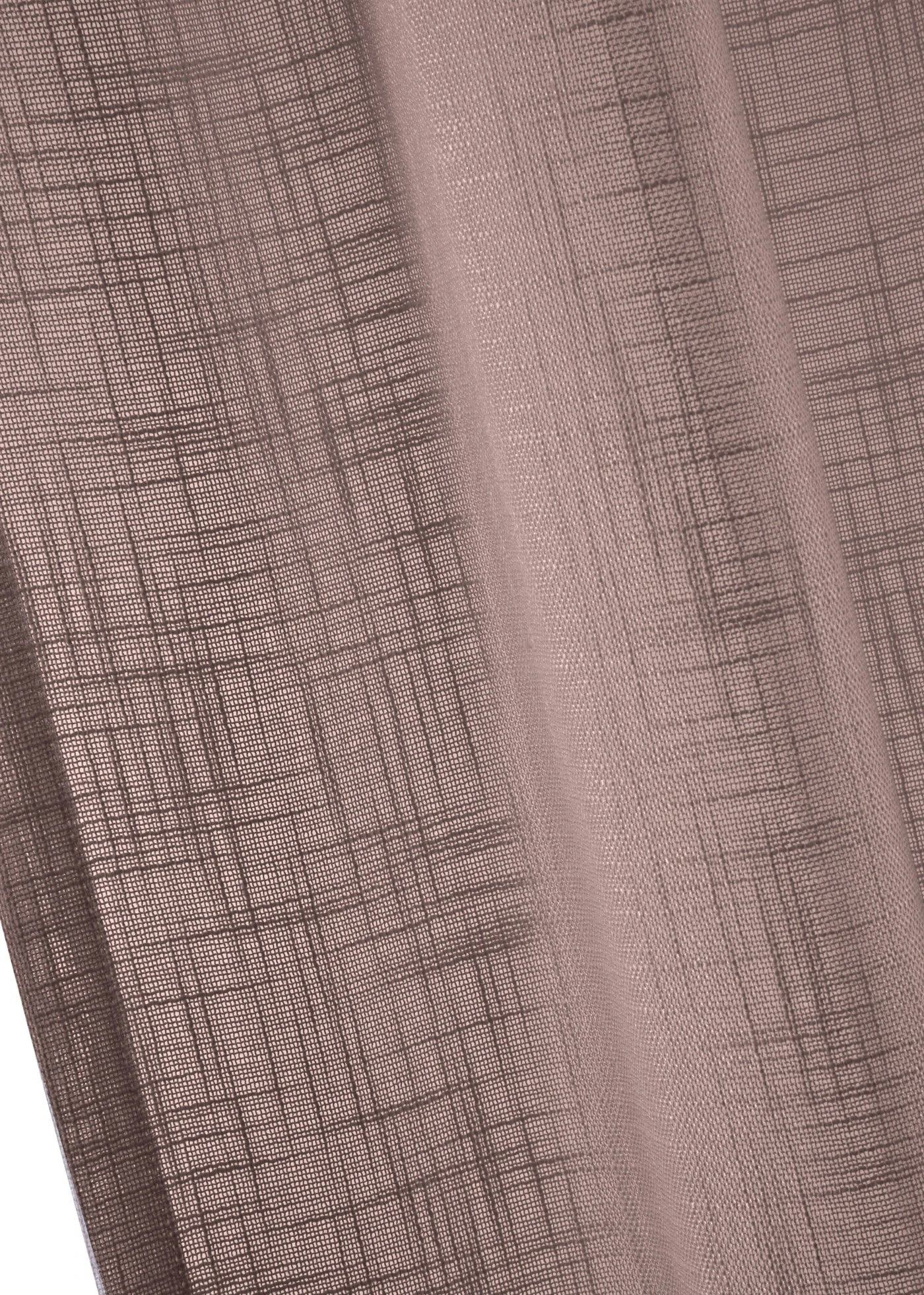 Draperie din material texturat (set/2 buc.) • maro • magazin bonprix