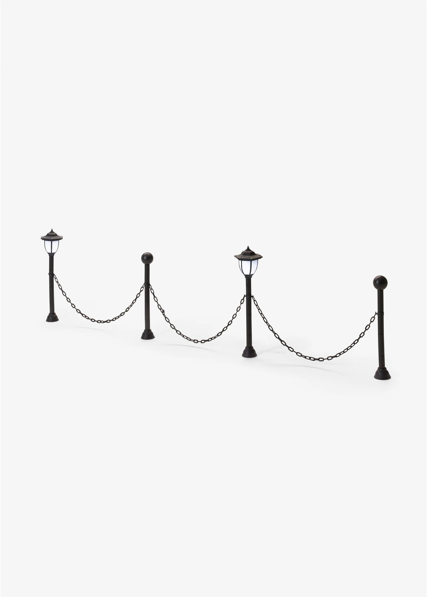 Solar lampen met ketting • zwart • bonprix online shop