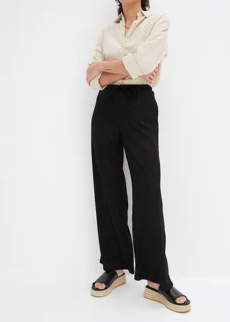 Pantalon en jersey • noir • Boutique bonprix