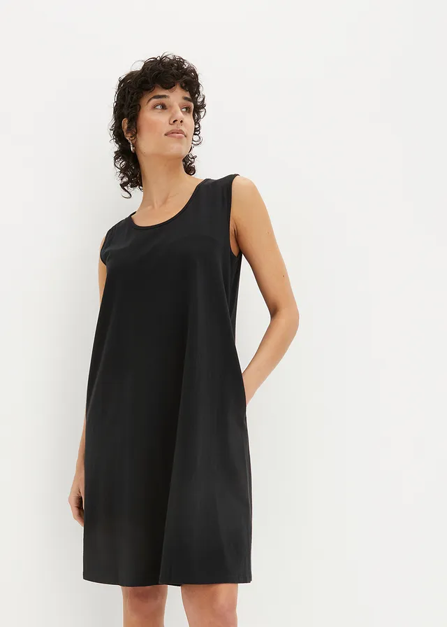 Jersey jurk van puur biologisch katoen • zwart • product-page.page-title-suffix
