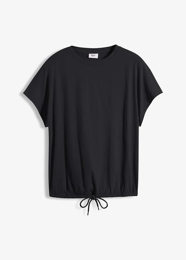 T-shirt avec détail noué à la base