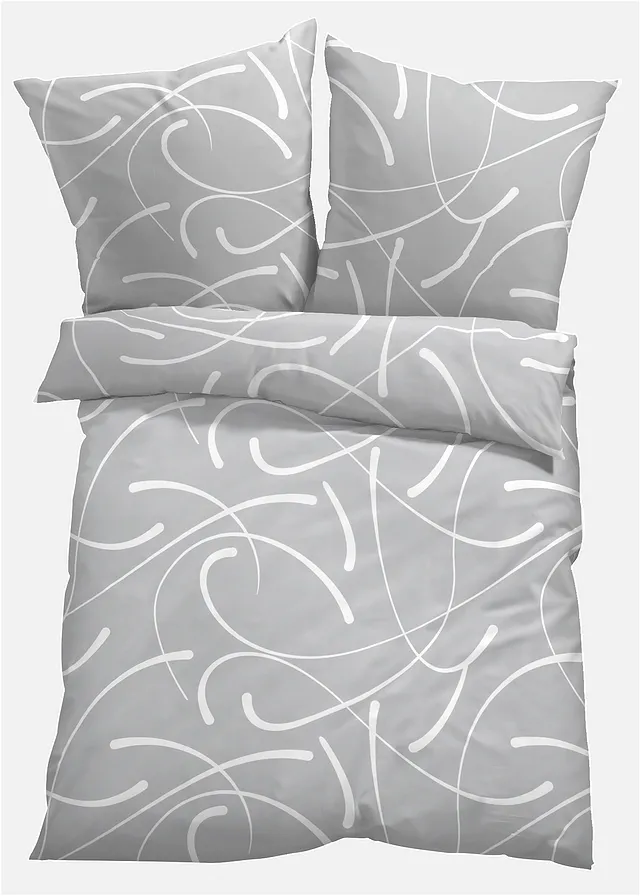 Lenjerie de pat cu design grafic