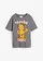 Tricou Garfield din bumbac 100%, culoare: gri închis