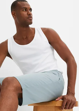 Lot de 2 bermudas en jersey léger • pétrole+bleu plomb • Boutique bonprix