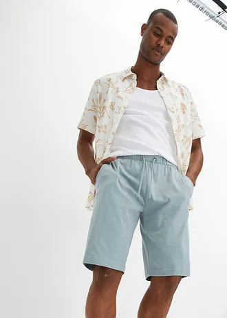 Lot de 2 bermudas en jersey léger • pétrole+bleu plomb • Boutique bonprix