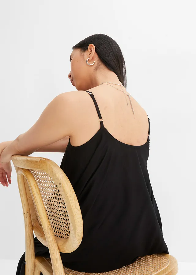Wijde maxi jurk • zwart • product-page.page-title-suffix