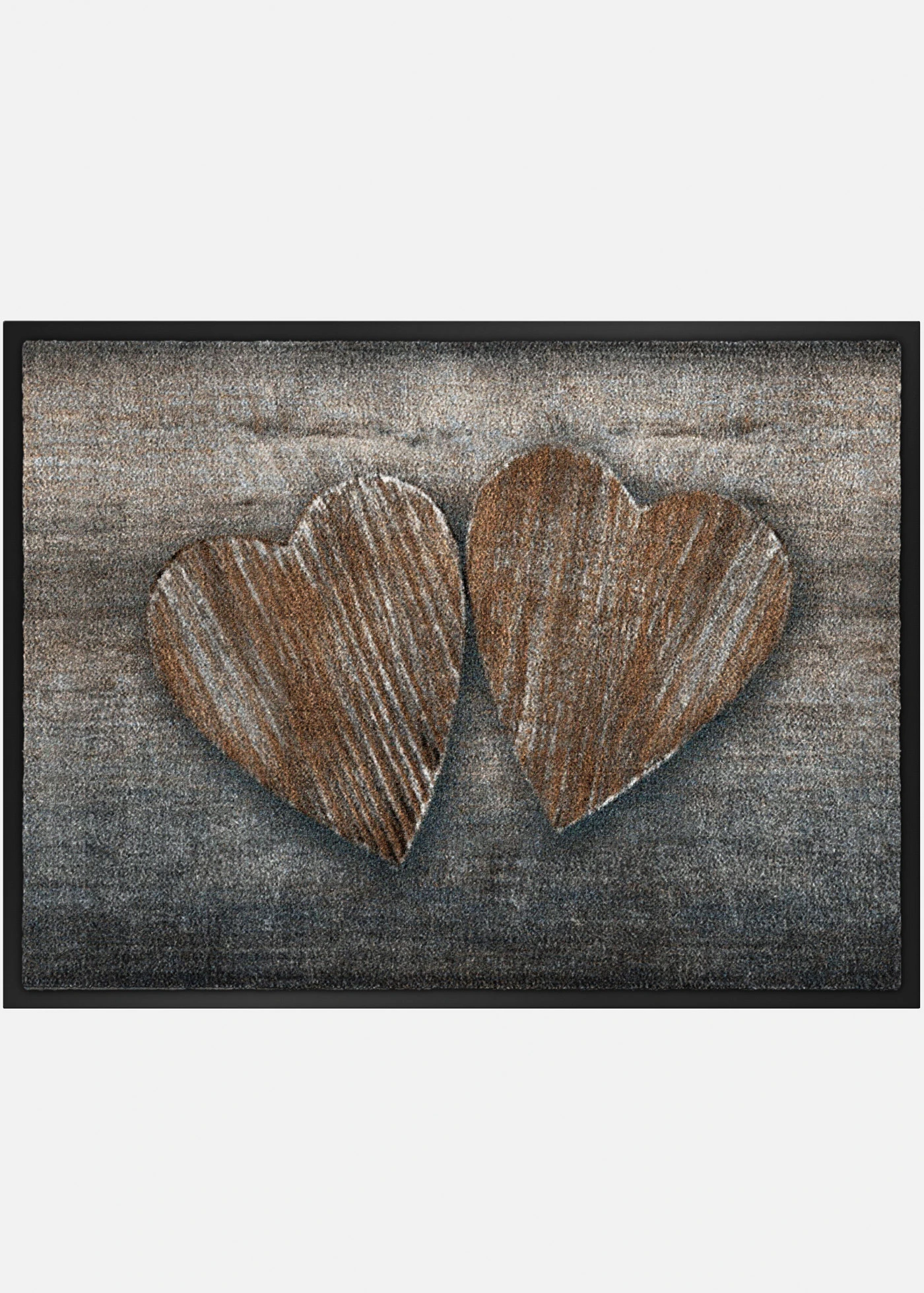 Paillasson motif cœur • marron • Boutique bonprix