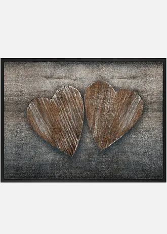 Rohožka s motivem srdce • hnědá • bonprix obchod