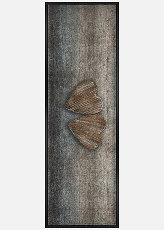 Rohožka s motivem srdce • hnědá • bonprix obchod