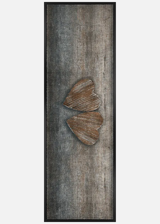 Paillasson motif cœur