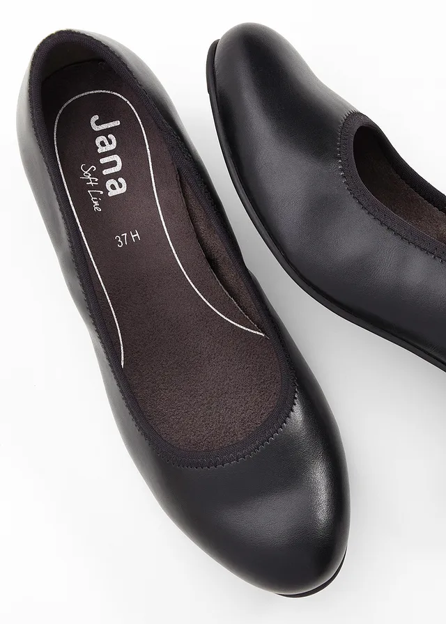 Jana pumps in comfortabele wijdte, Kleur: zwart