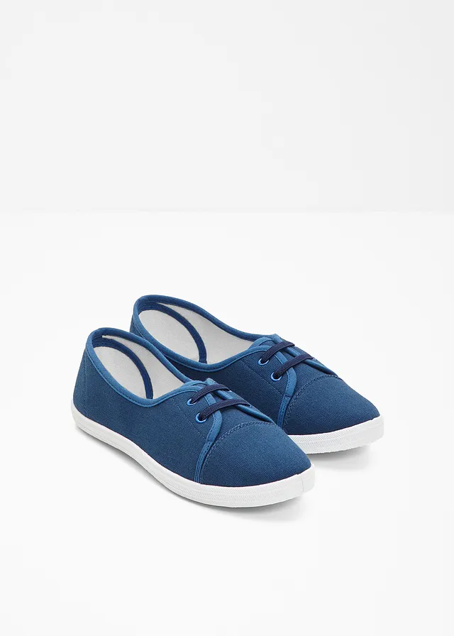 Ballerines à laçage décoratif • bleu foncé • product-page.page-title-suffix