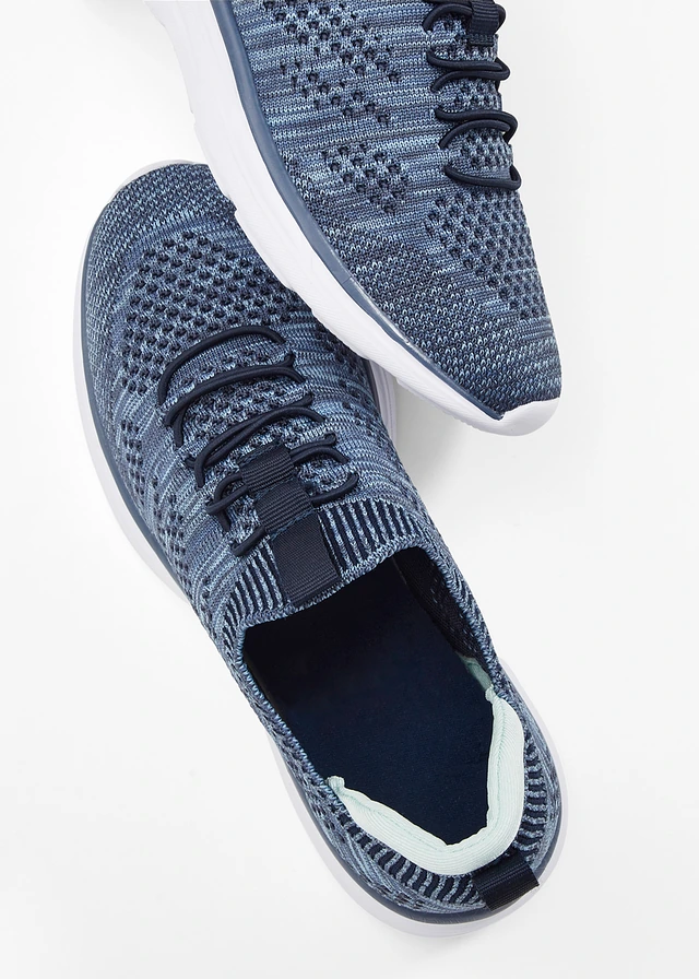 Sneakers à enfiler confortables en matière douce • bleu • product-page.page-title-suffix