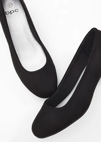 Lodičky se špalíkovým podpatkem • černá • bonprix obchod