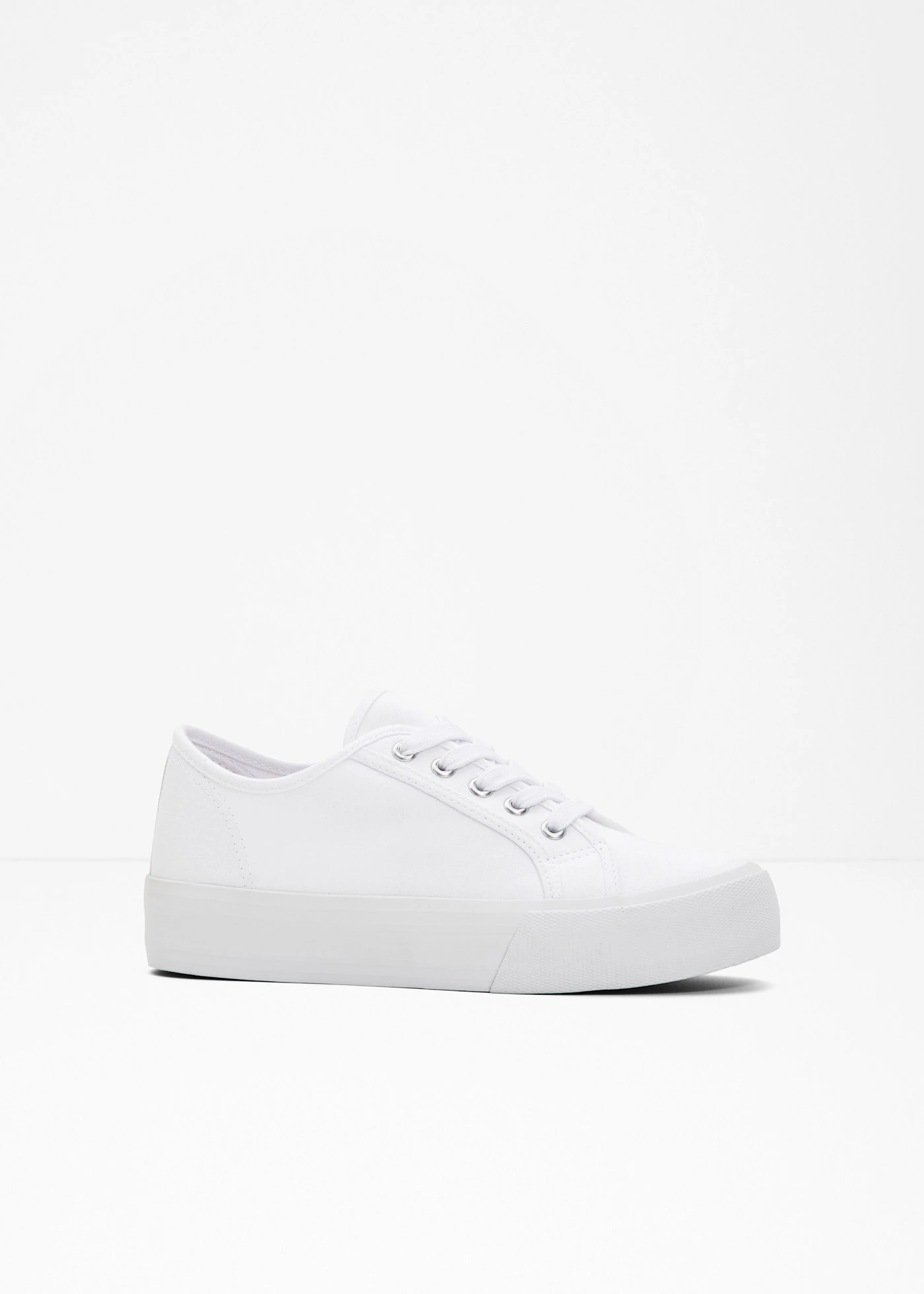 Plateau sneakers • wit • bonprix online shop