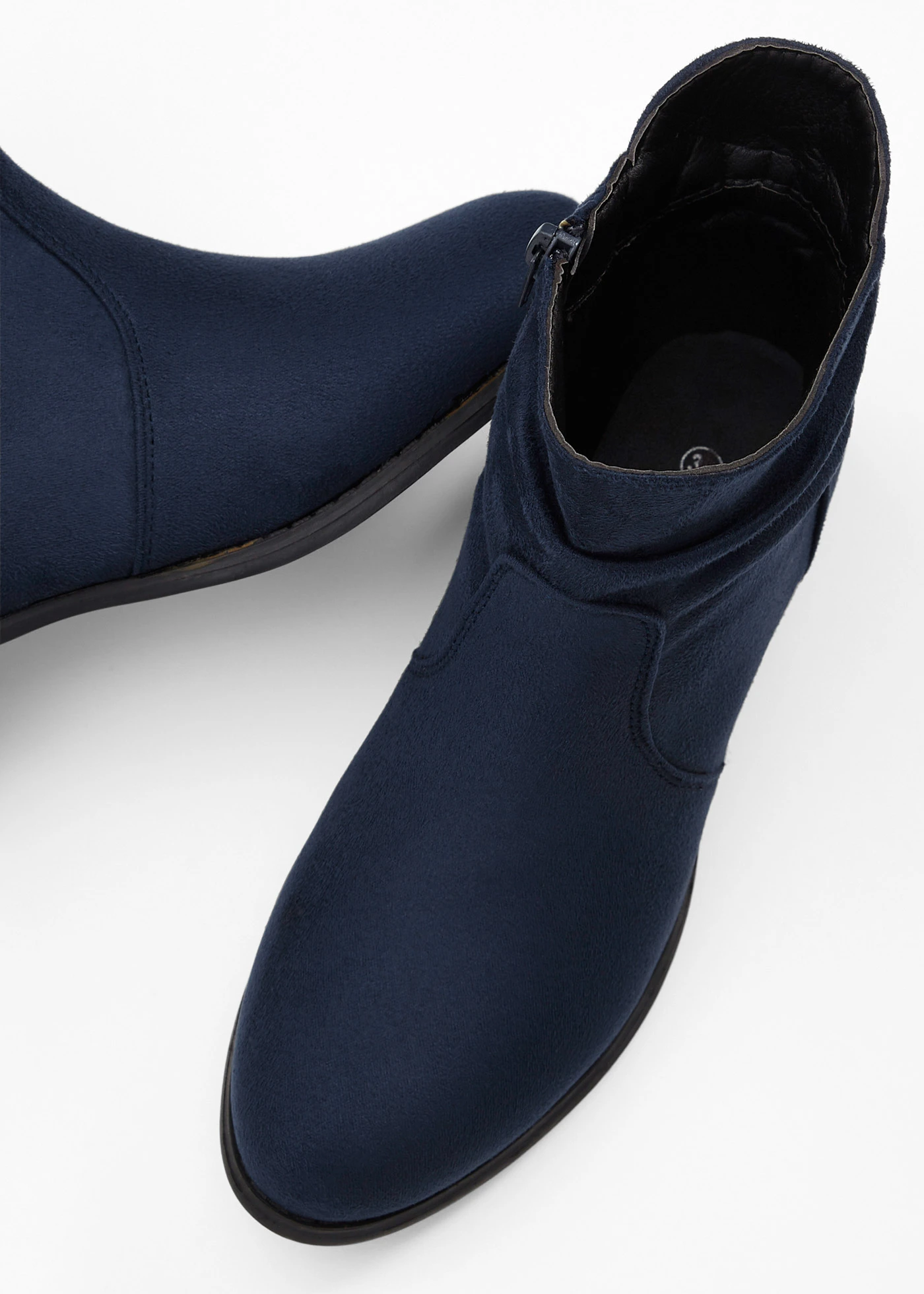 Enkellaarsjes • donkerblauw • bonprix online shop