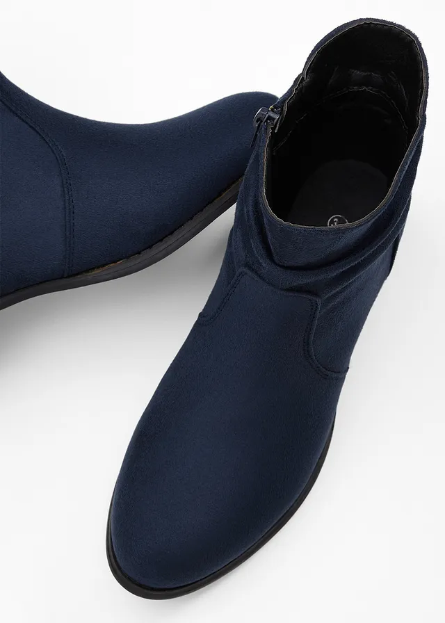 Bottines à fronces • bleu foncé • product-page.page-title-suffix