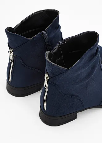 Enkellaarsjes • donkerblauw • bonprix online shop