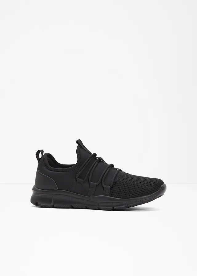 Sneakers van zacht materiaal, Kleur: zwart