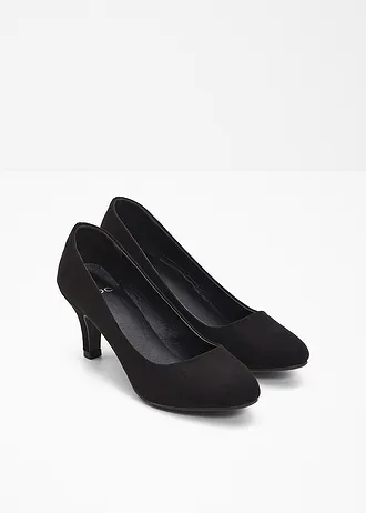 Pumps met smalle hak, Kleur: zwart