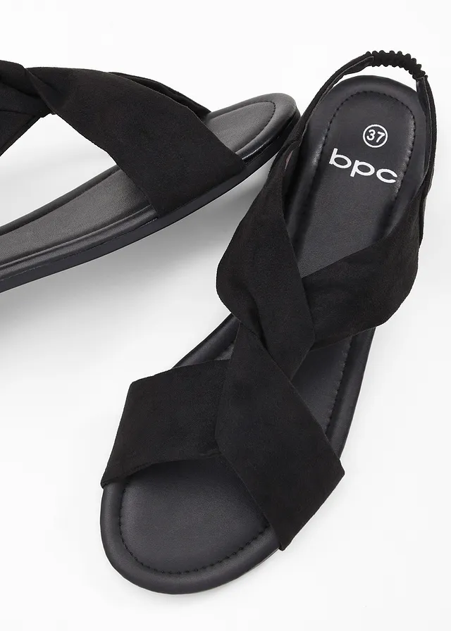 Sandales à brides souples • noir • product-page.page-title-suffix