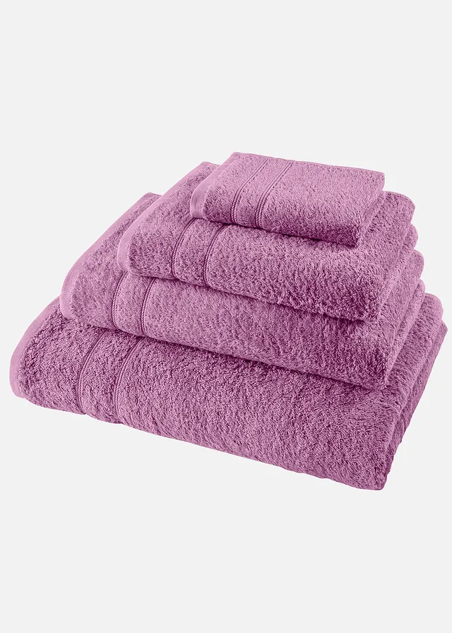 Serviette de toilette en éponge douce pur coton