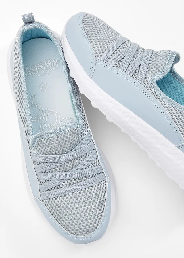 Comfortabele slip-in sneakers met een lichte zool • lichtblauw • product-page.page-title-suffix