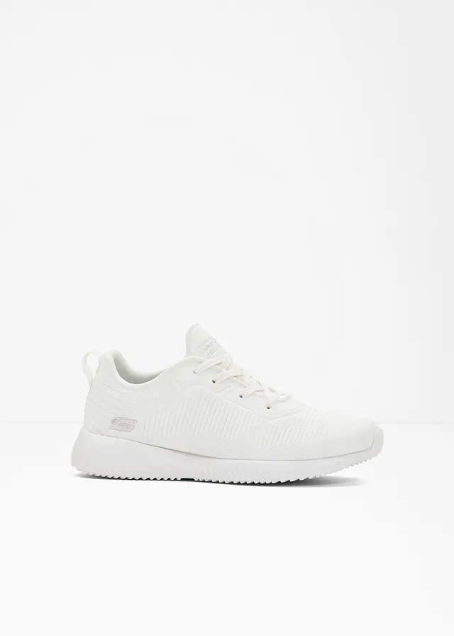 Sneakers Skechers confortables à mémoire de forme, Couleur: blanc