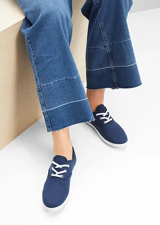 Tennis en toile • bleu foncé • Boutique bonprix