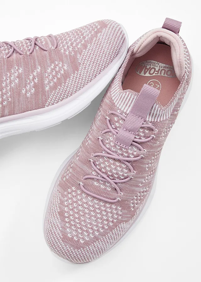Sneakers à enfiler confortables en matière douce • parme • product-page.page-title-suffix