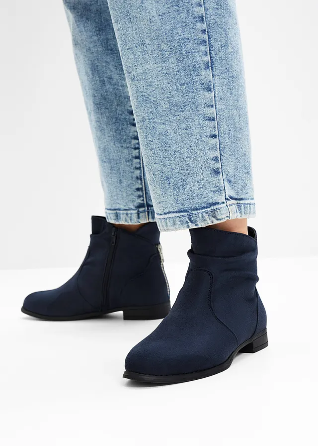 Enkellaarsjes • donkerblauw • product-page.page-title-suffix