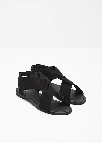 Sandales, Couleur: noir