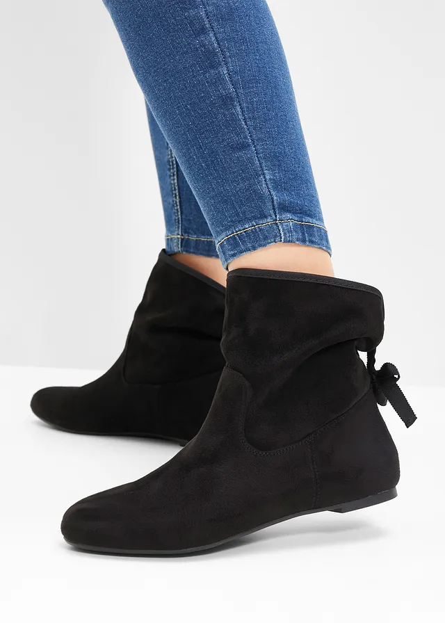 Bottines avec nœud • noir • product-page.page-title-suffix