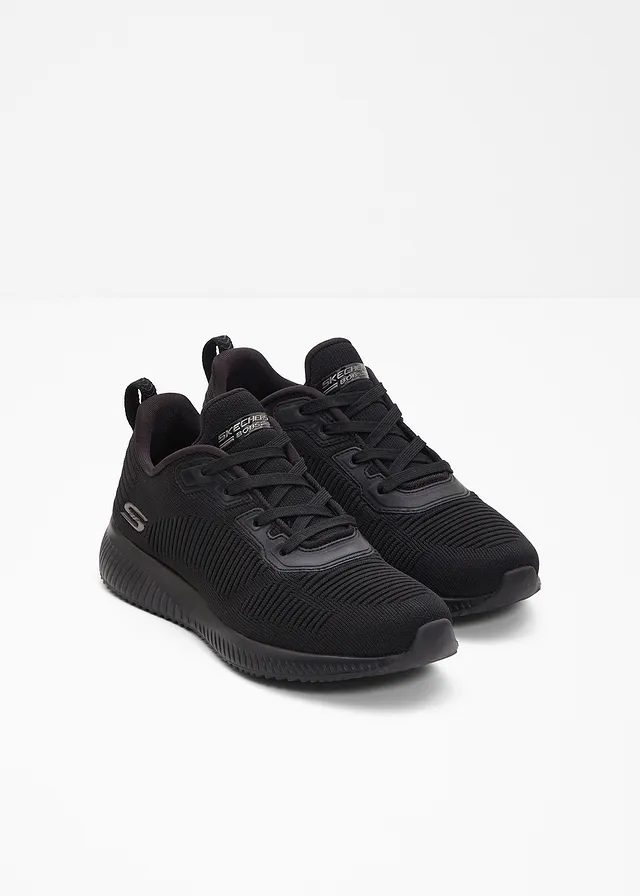 Sneakers van Skechers met memory foam, Kleur: zwart