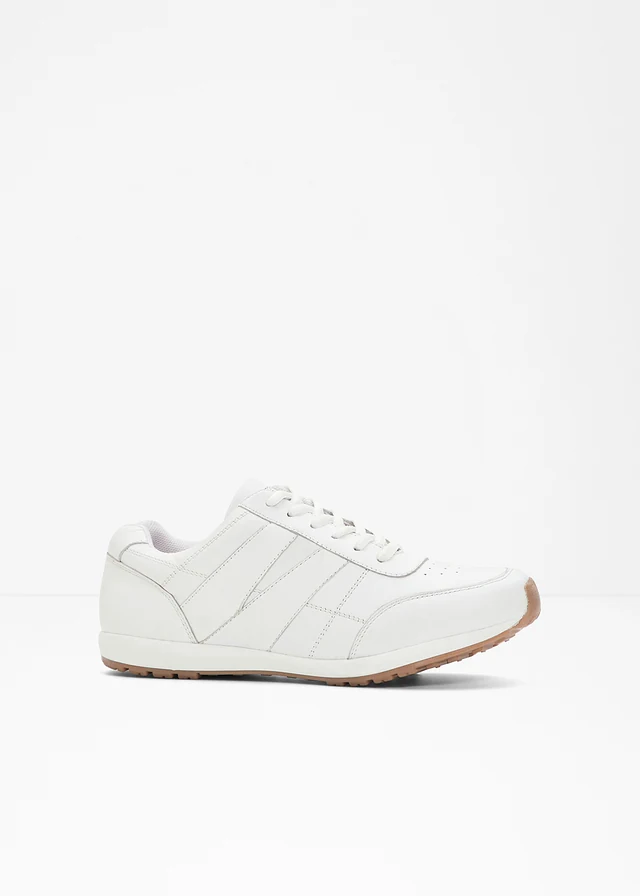 Sneakers en cuir, Couleur: blanc