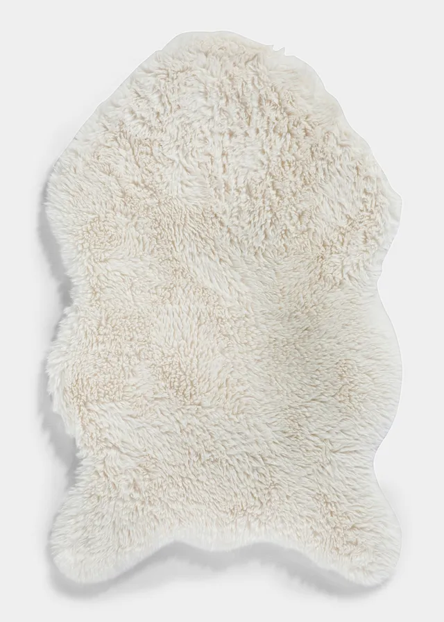 Synthetische vacht, Kleur: naturel