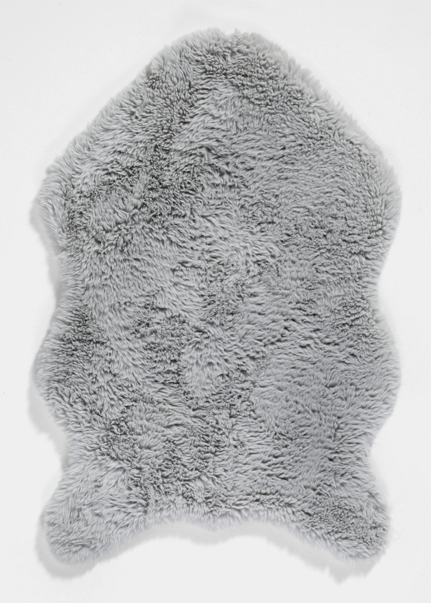 Wasbare synthetische vacht • zilvergrijs • bonprix online shop