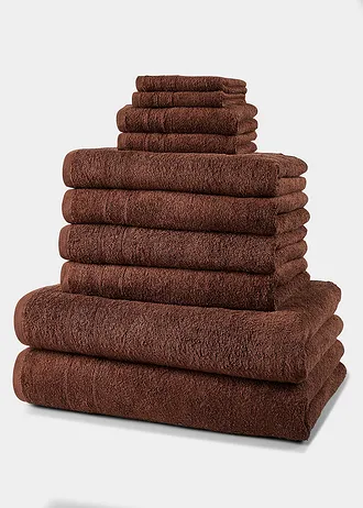 Handdoek van katoen (10-dlg. set)