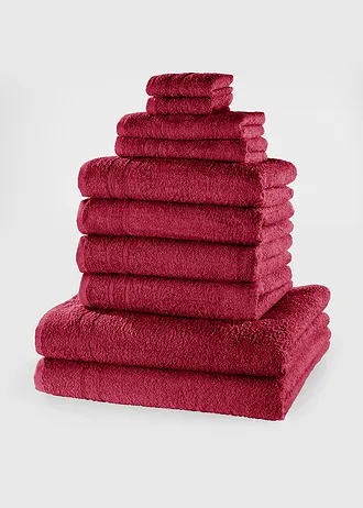 Handdoek van katoen (10-dlg. set)