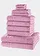 Serviettes de toilette (ens. 10 pces), Couleur: rose
